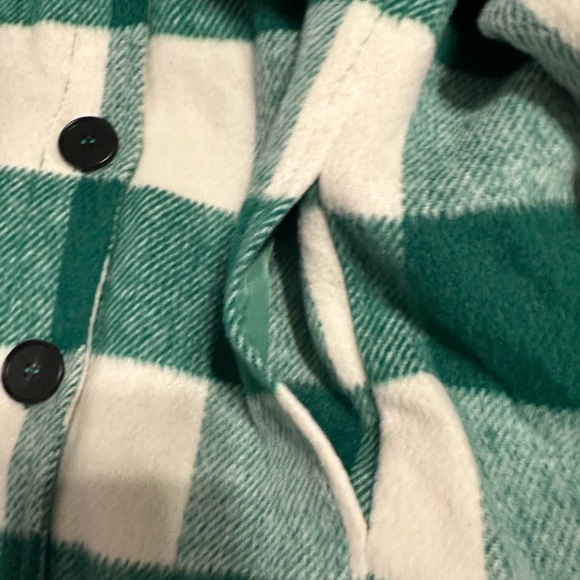 Plaid flannel jacket NWOT - Picture 11 of 13